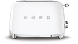 Smeg TSF01WHEU - Broodrooster - 950W 2 sleuven 6 bruining-niveaus - Wit