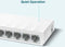 TP-Link LS1008 - Unmanaged Switch - 8x Ethernet 100Mbps - Jumbo Frames - 1,6Gbps