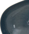 vidaXL - Opzetwasbak - ovaal - 59x40x14 - cm - keramiek - zandkleurig - en - blauw