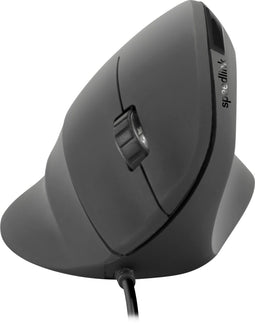 Speedlink PIAVO - Ergonomische verticale muis - 5 knoppen - USB - zwart
