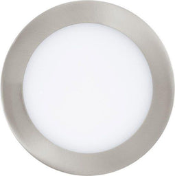 EGLO Fueva 1 - Inbouwarmatuur - 5,5W LED - Nikkel-Mat - Ø 120 mm