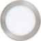 EGLO Fueva 1 - Inbouwarmatuur - 5,5W LED - Nikkel-Mat - Ø 120 mm