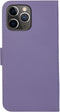 D. Bramante New York - Flip cover - Magneetsluiting en pasjesvakjes - Paars