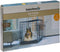 Beeztees Hondenbench L - Bench - 2 deuren - Inklapbaar - Zwart - 91x61x66 cm