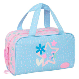 Reistasje BlackFit8 Smile Roze Licht Blauw 31 x 14 x 19 cm