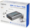 LogiLink UA0386 - USB Hub - 4x USB 3.2 Gen 1 Type-A - Grijs