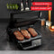 Tefal OptiGrill GC7P08 - Intelligente grill - 2000 W - Zwart