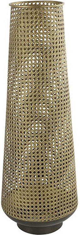 Tafellamp toren - staande lamp goud - metaal 55 cm