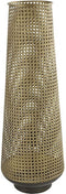 Tafellamp toren - staande lamp goud - metaal 55 cm