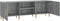 vidaXL - Tv-meubel - 150x30x50 - cm - bewerkt - hout - grijs - sonoma - eikenkleurig