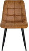 Refurna - Eetkamerstoel Yerevan - Cognac Set van 2