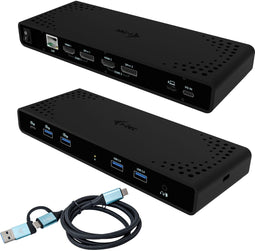 i-tec CADUA4KDOCKPDB - Dockingstation - 2x 4K/60Hz monitoren - Power Delivery 85W