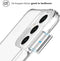 iMoshion Hoesje Geschikt voor Samsung Galaxy A25 Hoesje Shockproof - iMoshion Rugged Air Case - transparant