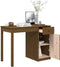 vidaXL - Bureau - 100x50x75 - cm - massief - grenenhout - honingbruin