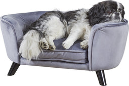 Enchanted sofa romy pewter grijs - 67,5X40,5X30,5 CM