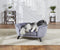 Enchanted sofa romy pewter grijs - 67,5X40,5X30,5 CM