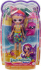Enchantimals Sunshine Island Met Luiaard Huisdier Minipop Roze