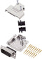 encitech D45ZK15-DBCP-K 6355-0051-02 D-sub male connectorset 45 ° Aantal polen: 15 Crimpen 1 stuk(s)
