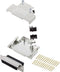 encitech D45ZK25-DBCS-K 6355-0051-13 D-sub female connectorset 45 ° Aantal polen: 25 Crimpen 1 stuk(s)
