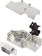 encitech DCMR09-FK-DMP-W-K 6355-8065-21 D-sub male connectorset 90 ° Aantal polen: 9 Soldeerkelk 1 stuk(s)