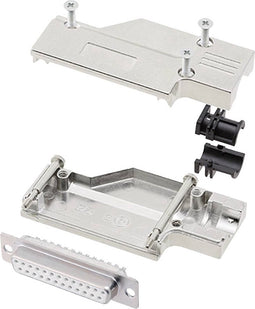 encitech DCMR25-FK-DBS-W-K 6355-8065-13 D-sub female connectorset 90 ° Aantal polen: 25 Soldeerkelk 1 stuk(s)