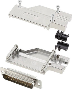encitech DCMR25-FK-HDP44-W-K 6355-8066-03 D-sub male connectorset 90 ° Aantal polen: 44 Soldeerkelk 1 stuk(s)
