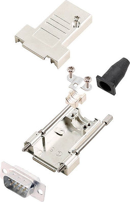 encitech DTSL09-LJSRG-T-DMP-W-K 6355-8040-21 D-sub male connectorset 180 ° Aantal polen: 9 Soldeerkelk 1 stuk(s)