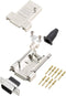 encitech DTSL09-T-JSRG-DBCP09-K 6355-0069-01 D-sub male connectorset 45 ° Aantal polen: 9 Crimpen 1 stuk(s)