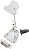 encitech DTSL15-LJSRG-S-DMP-W-K 6355-8042-22 D-sub male connectorset 45 ° Aantal polen: 15 Soldeerkelk 1 stuk(s)
