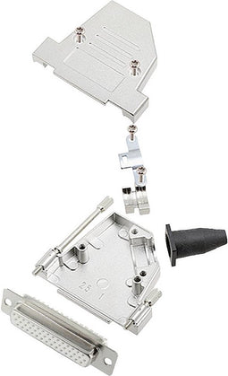 encitech DTSL25-LJSRG-S-HDS44-W-K 6355-8043-13 D-sub female connectorset 45 ° Aantal polen: 44 Soldeerkelk 1 stuk(s)