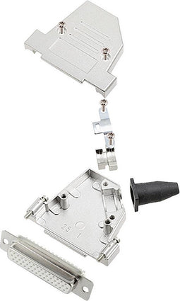 encitech DTSL25-SJSRG-S-HDS44-W-K 6355-8092-13 D-sub female connectorset 45 ° Aantal polen: 44 Soldeerkelk 1 stuk(s)