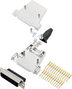 encitech DTSL25-SJSRG-T-DBCP-K 6355-0089-03 D-sub male connectorset 180 ° Aantal polen: 25 Crimpen 1 stuk(s)