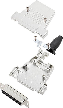 encitech DTSL25-SJSRG-T-DBS-K 6355-0086-13 D-sub female connectorset 180 ° Aantal polen: 25 Soldeerkelk 1 stuk(s)