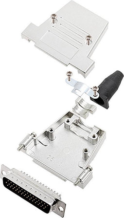 encitech DTSL25-SJSRG-T-HDP44-K 6355-0088-03 D-sub female connectorset 180 ° Aantal polen: 44 Soldeerkelk 1 stuk(s)