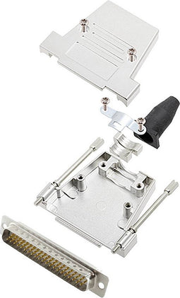 encitech DTSL37-LJSRG-T-HDP62-W-K 6355-8041-04 D-sub male connectorset 180 ° Aantal polen: 62 Soldeerkelk 1 stuk(s)