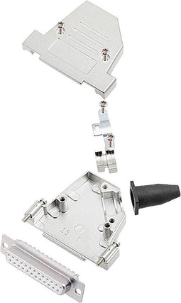 encitech DTSL37-SJSRG-S-DMS-W-K 6355-8091-34 D-sub female connectorset 45 ° Aantal polen: 37 Soldeerkelk 1 stuk(s)