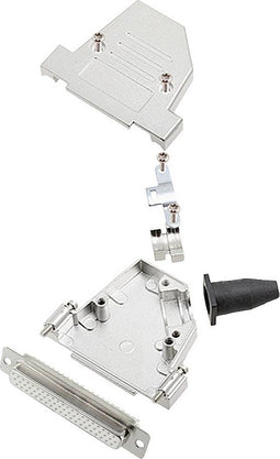 encitech DTSL37-SJSRG-S-HDS62-W-K 6355-8092-14 D-sub female connectorset 45 ° Aantal polen: 62 Soldeerkelk 1 stuk(s)