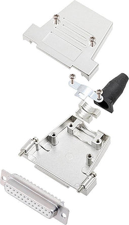 encitech DTSL37-SJSRG-T-DMS-W-K 6355-8087-34 D-sub female connectorset 180 ° Aantal polen: 37 Soldeerkelk 1 stuk(s)