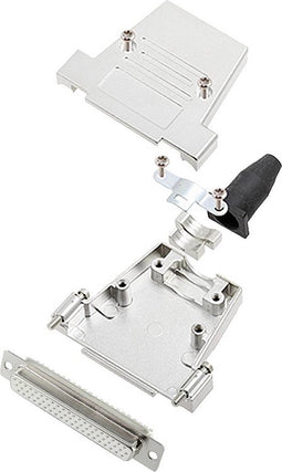 encitech DTSL37-SJSRG-T-HDS62-W-K 6355-8088-14 D-sub female connectorset 180 ° Aantal polen: 62 Soldeerkelk 1 stuk(s)