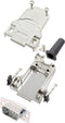 encitech DTZF09-DBP-W-K 6355-8044-01 D-sub male connectorset 180 ° Aantal polen: 9 Soldeerkelk 1 stuk(s)