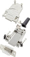 encitech DTZF09-HDS15-W-K 6355-8063-11 D-sub female connectorset 180 ° Aantal polen: 15 Soldeerkelk 1 stuk(s)