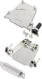 encitech DTZF25-DBS-W-K 6355-8044-13 D-sub female connectorset 180 ° Aantal polen: 25 Soldeerkelk 1 stuk(s)