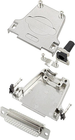 encitech DTZF25-HDS44-W-K 6355-8063-13 D-sub female connectorset 180 ° Aantal polen: 44 Soldeerkelk 1 stuk(s)