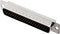 encitech HDD-62-M-T-B-M 2103-0400-04 D-sub male connector 180 ° Aantal polen: 62 Soldeerpennen 1 stuk(s) Tray