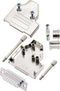 encitech MHDM35-15-DMS-W-K 6355-8008-12 D-sub female connectorset 35 ° Aantal polen: 15 Soldeerkelk 1 stuk(s)