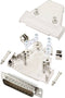 encitech TRI-M-25-HDP44-W-K 6355-8058-03 D-sub male connectorset 180 ° Aantal polen: 44 Soldeerkelk 1 stuk(s)