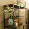 Kunsttak Eucalyptus - Polyester - Groen - 100 cm hoog