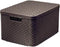 Curver Rattan Style Opbergmand L - Met Deksel - 36.4 liter - Bruin