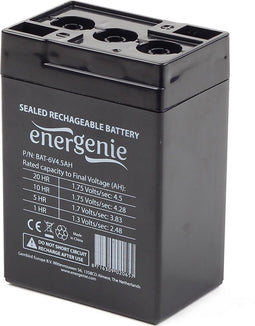 EnerGenie BAT-6V4.5AH - Batterij 6V 4.5 AH