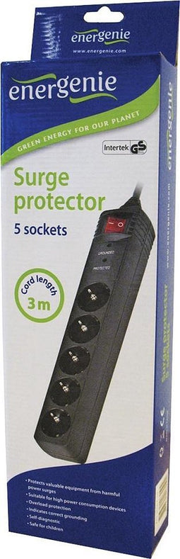 EnerGenie SPG5-C-10 - Stekkerdoos met schakelaar